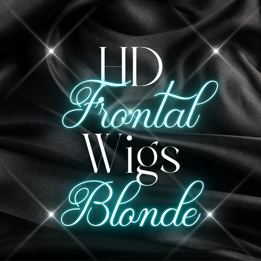 HD Lace Frontal Wigs-Blonde